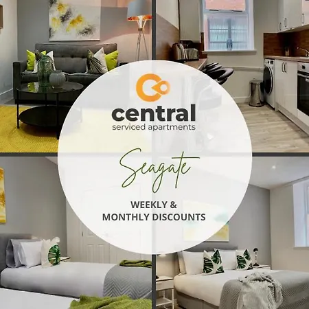 Central Serviced Apartments - 2 Bedroom - Walk Away From City Centre & Universities - Sleeps 4 - 3 X Double Beds - Smart Tvs In All Rooms - Short Term Stays Welcome - Walk Away From Train & Bus Station - Preferred Location For Short Stay In Dundee Exterior photo