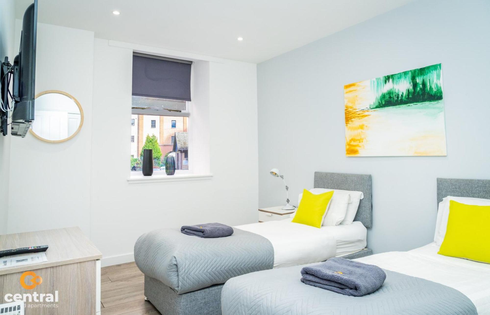 Апартаменты Serviced - 2 Bedroom - Walk Away From Centre & Universities - Sleeps 4 - 3 X Double Beds - Smart Tvs In - Short Term Welcome - Walk Away From Train & Bus Station - Preferred Location For Short In Данди
